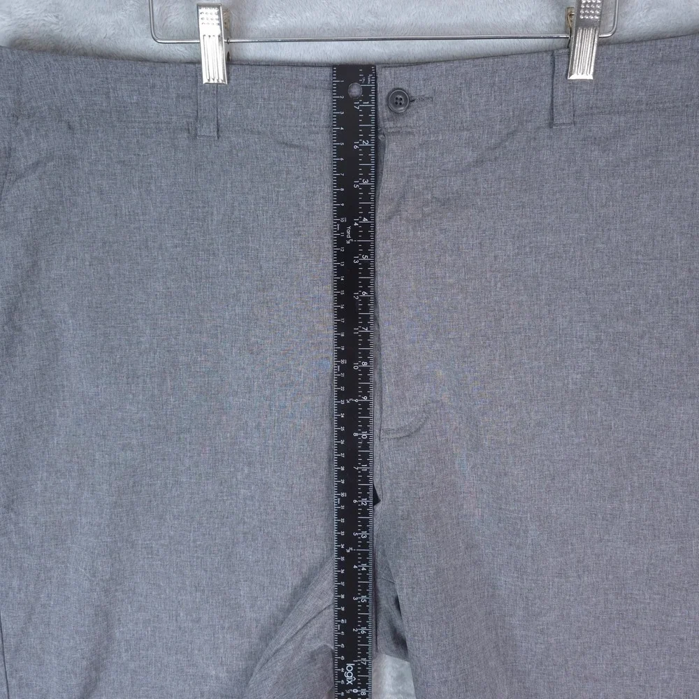 Ben Hogan Performance Golf Shorts Men 44x10 Gray Stretch Flat Front WT4410